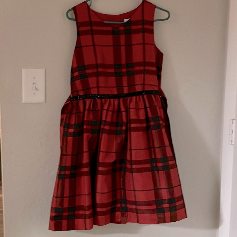 5/$25 Girl’s Holiday Dress Glitter Felt Waistband design NWOT